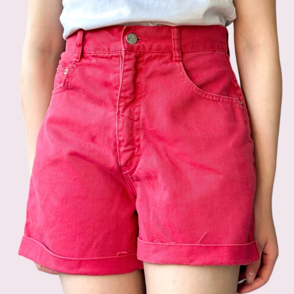 Vintage steel high waisted shorts